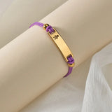 Personalized Engraved Nameplate Bracelet for Kids