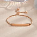 Engraving Nameplate Couple Name Bracelet Personalized Lucky Number Birthday Logo