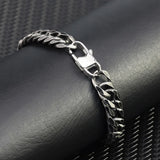 Men's Stainless Steel Chain Bracelet Personalized Gift