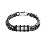 Men's Stainless Steel Chain Bracelet Personalized Gift
