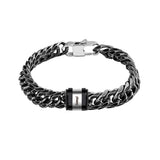 Men's Stainless Steel Chain Bracelet Personalized Gift