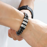 Men's Stainless Steel Chain Bracelet Personalized Gift
