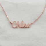 Personalized Stainless Steel Name Necklace for Men and Women