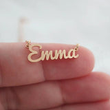 Personalized Stainless Steel Name Necklace for Men and Women