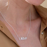 Stainless Steel Name Choker Necklace