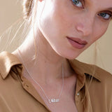 Stainless Steel Name Choker Necklace