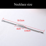 Stainless Steel Men's Engraved Name Bracelet