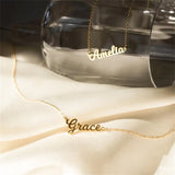 Personalized Men's Handwritten Font Name Necklace