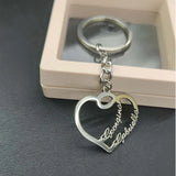 Personalized Heart Couple Name Keychain - Wedding Gift