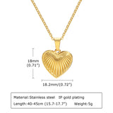 Engraved Heart Necklace Pendant, Personalized Gift for Women