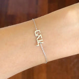 Hebrew Name Israelite Bracelet Stainless Steel Chain Jewelry