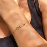 Hebrew Name Israelite Bracelet Stainless Steel Chain Jewelry