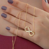 Personalized Stainless Steel Name Layer Necklaces for Women