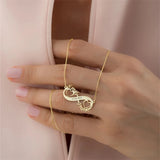 Personalized Stainless Steel Name Layer Necklaces for Women