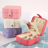 Large Capacity Jewelry Box for Earrings Rings Necklaces Bracelets