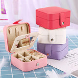 Large Capacity Jewelry Box for Earrings Rings Necklaces Bracelets