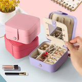 Large Capacity Jewelry Box for Earrings Rings Necklaces Bracelets