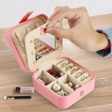 Large Capacity Jewelry Box for Earrings Rings Necklaces Bracelets