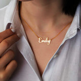 Custom Stainless Name Necklace Choker