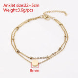 Constellation Bracelet Stainless Steel Charm Bangle for Women Girls