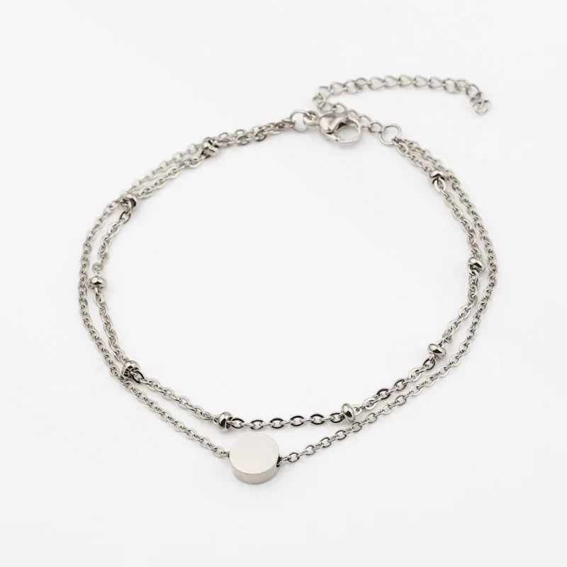 Constellation Bracelet Stainless Steel Charm Bangle for Women Girls