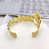 Personalized Logo Stainless Steel Bracelet for Men