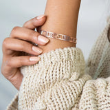 Letter Name Bracelet Personalized Bangles Women Men