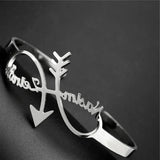 Custom Name Bracelet Stainless Steel - Christmas Gift