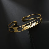 Custom Name Bracelet Stainless Steel Jewelry Gift