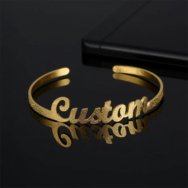 Custom Name Stainless Steel Bracelet