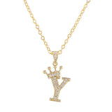 Letter Necklace Personalized Stainless Steel Initial Necklace