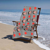 Logo Photo Beach Towel Summer Towels Bathroom Bath Towel