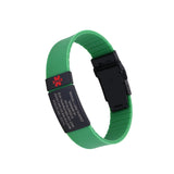 Personalized Medical ID Bracelet Stainless Steel Silicone Sport Alert Bracelet