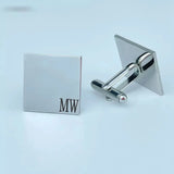 Personalized Name Twins Stainless Steel Cufflinks Set