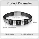 Personalized Mixed Bead Engrave Name Bracelet for Men
