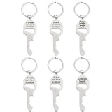Multi-function Keychain Opener Wrench Screwdriver Keychain
