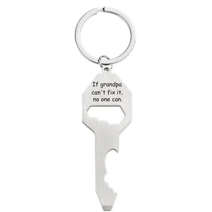Multi-function Keychain Opener Wrench Screwdriver Keychain