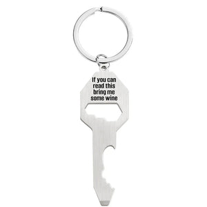 Multi-function Keychain Opener Wrench Screwdriver Keychain