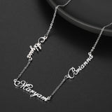 Custom Stainless Steel Name Pendant Necklace Chain Gift for Women