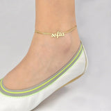 Personalized Stainless Steel Name Anklet Foot Bracelet