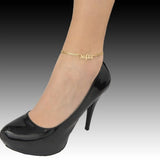 Personalized Stainless Steel Name Anklet Foot Bracelet