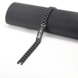 Stainless Steel Gun Titanium Bracelet Jewelry