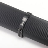Stainless Steel Gun Titanium Bracelet Jewelry