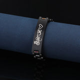 Stainless Steel Gun Titanium Bracelet Jewelry