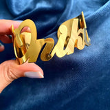 Stainless Steel Gold-plated Bracelet Hip-hop Punk Jewelry