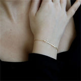 Women's Stainless Steel Name Bracelet - Personalized Cable Chain