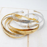 Personalised Name Bracelet Cuff Bangle Engraved Wedding Jewelry for Sisters