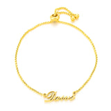Personalized Name Bracelet Stainless Steel Women Bracelet
