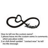Name Bracelet Women Kids Stainless Steel Arabic Letter Bracelets