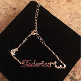 Personalized Name Bracelet Stainless Steel Chain Birthday Gift